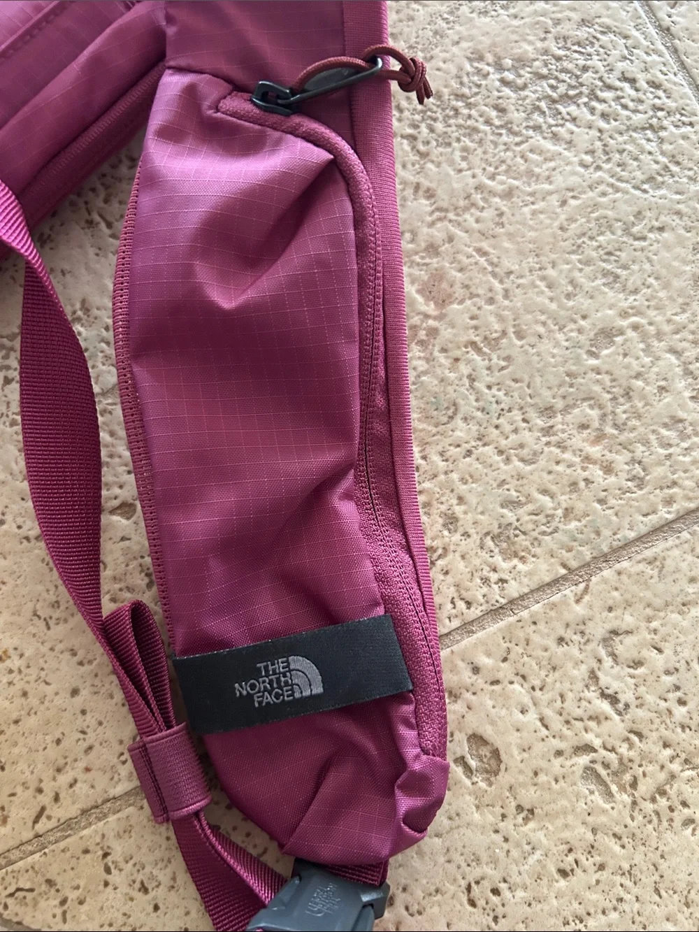 The North Face Raspberry Pink Sling Pack - Picture 4 of 5